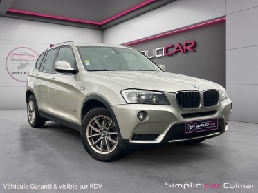 Bmw x3 f25 xdrive 20d 184ch steptronic entretien et distribution à jour garantie 12 mois occasion simplicicar colmar...