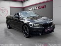 Bmw serie 2 cabriolet f23 lci2 218i 136 ch bva8 m sport - garantie 12 mois - siÈges et volant chauffant - camÉra de recul...