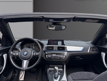 Bmw serie 2 cabriolet f23 lci2 218i 136 ch bva8 m sport - garantie 12 mois - siÈges et volant chauffant - camÉra de recul...