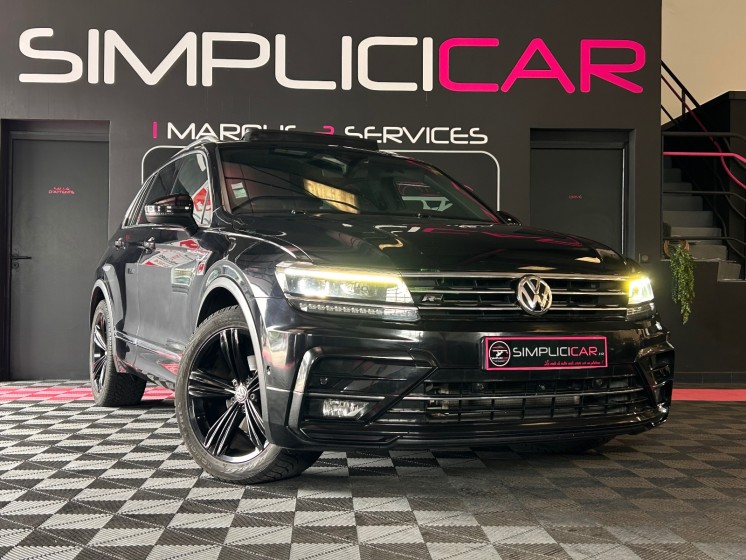 Volkswagen tiguan 2.0 tdi 150 dsg7 black r-line occasion  simplicicar aix les bains simplicicar simplicibike france