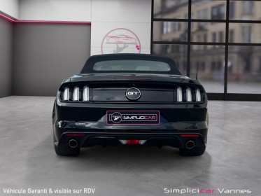 Ford mustang convertible v8 5.0 421 gt bva garantie 12 mois occasion scl 56 - simplicicar vannes simplicicar simplicibike...