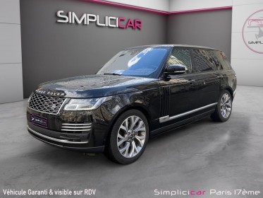 Land rover range rover  p400e 2.0 16v 404 hybrid awd 300 cv  lwb autobiography full options occasion paris 17ème (75)(porte...