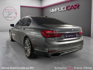 Bmw serie 7 g11/g12 740e iperformance 326 ch exclusive a occasion paris 17ème (75)(porte maillot) simplicicar simplicibike...
