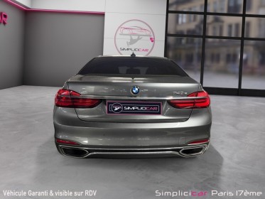 Bmw serie 7 g11/g12 740e iperformance 326 ch exclusive a occasion paris 17ème (75)(porte maillot) simplicicar simplicibike...