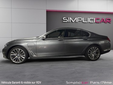 Bmw serie 7 g11/g12 740e iperformance 326 ch exclusive a occasion paris 17ème (75)(porte maillot) simplicicar simplicibike...