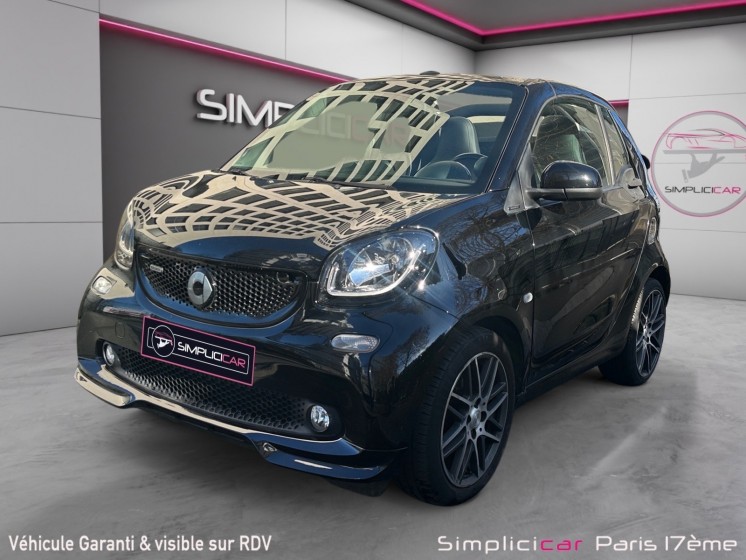 Smart fortwo coupe 0.9 109 ch ss ba6 brabus xclusive cabriolet / enceinte jbl / entrentien mercedes / garantie 12 mois...