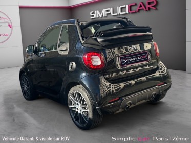 Smart fortwo coupe 0.9 109 ch ss ba6 brabus xclusive cabriolet / enceinte jbl / entrentien mercedes / garantie 12 mois...