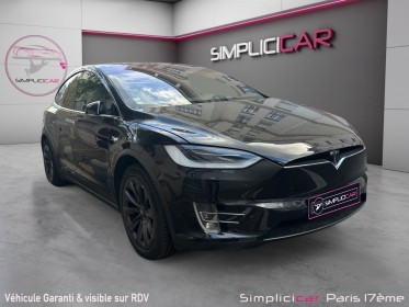 Tesla model x 100d   porte papillon / full cuir / camera de recule 360 / aide au stationement occasion paris 17ème...