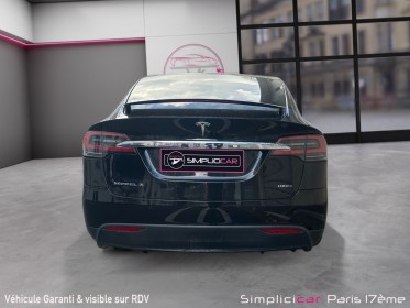 Tesla model x 100d   porte papillon / full cuir / camera de recule 360 / aide au stationement occasion paris 17ème...