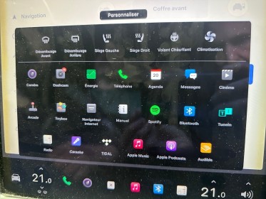 Tesla model x 100d   porte papillon / full cuir / camera de recule 360 / aide au stationement occasion paris 17ème...