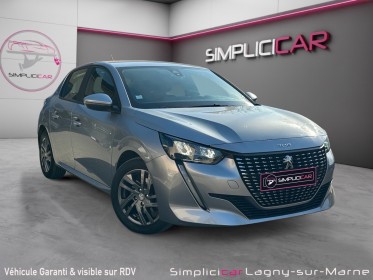 Peugeot 208 1.5 bluehdi 100 ss bvm6 style - historique complet - apple carplay - radars de recul occasion simplicicar lagny ...