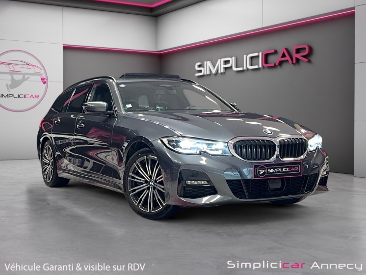 Bmw 330i touring xdrive m sport garantie 12 mois/1ere main/full suivi bmw/4 roues hiver bmw/attelage/to occasion simplicicar...