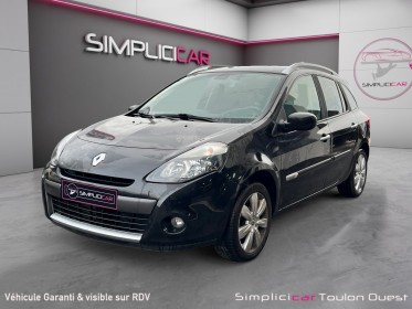 Renault clio estate iii tce 100 eco2 exception distribution ok garantie 12 mois occasion simplicicar toulon ouest simplicicar...