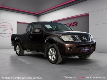 Nissan navara 2.5 dci 144 king cab optima camera de recul sieges chauffants attelage garantie 12 mois occasion simplicicar...