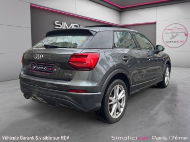 Audi q2 q2 1.4 tfsi cod 150 ch s tronic 7 s line - garantie 12 mois - toit ouvrant occasion paris 17ème (75)(porte maillot)...