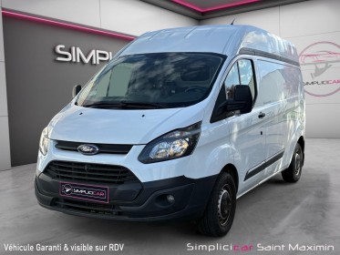 Ford transit custom fourgon 290 l2h2 2.0 tdci 105 ambiente occasion simplicicar st-maximin simplicicar simplicibike france