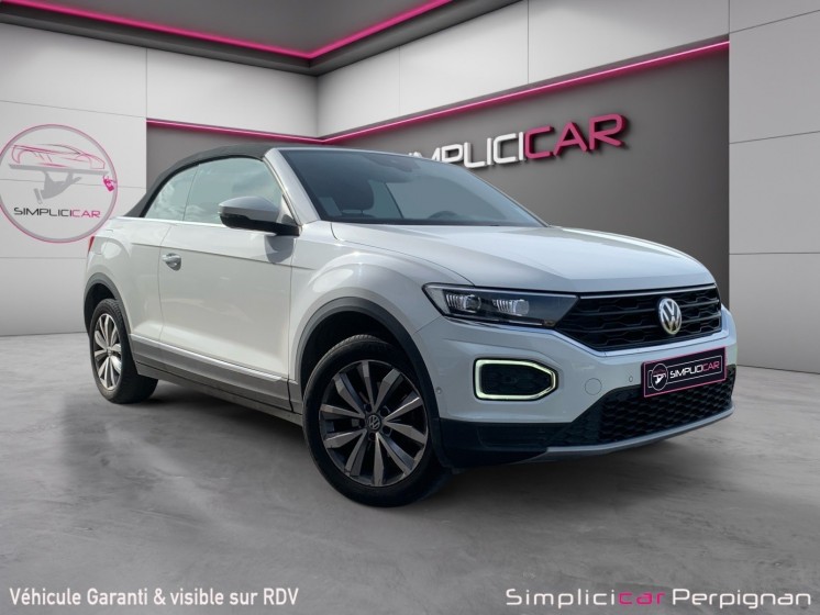 Volkswagen t-roc cabriolet 1.0 tsi 115 start/stop bvm6 style / caméra de recul / garantie 12 mois occasion simplicicar...