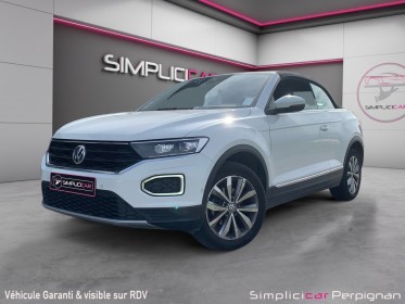 Volkswagen t-roc cabriolet 1.0 tsi 115 start/stop bvm6 style / caméra de recul / garantie 12 mois occasion simplicicar...