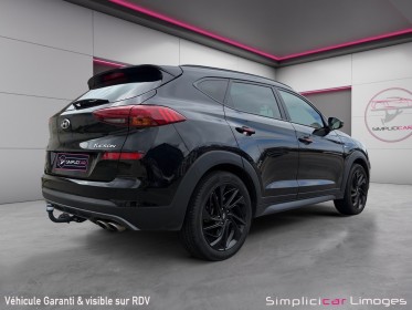 Hyundai tucson 1.6 crdi 136 hybrid 48v dct-7 n line executive occasion simplicicar limoges  simplicicar simplicibike france
