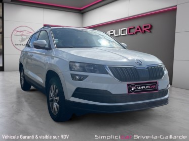 Skoda karoq 1.0 tsi 116 ch ambition keyless/camera de recul garantie 12 mois occasion simplicicar brive la gaillarde ...