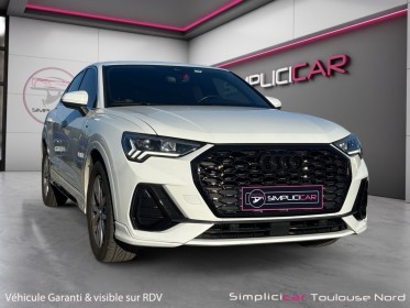 Audi q3 sportback 35 tfsi 150 ch s tronic 7 s line occasion simplicicar toulouse nord simplicicar simplicibike france
