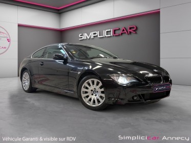 Bmw serie 6 e63 645ci, 333cv/premiere main/francaise/entretien exclusif bmw/garantie 12 mois occasion simplicicar annecy...