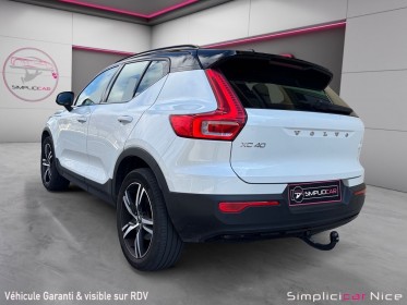 Volvo xc40 t5 recharge 18082 ch dct7 r-design/ camera/ radar / attelage/ garantie 12 mois occasion  simplicicar nice -...