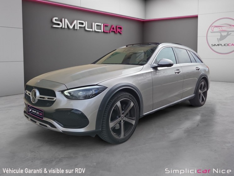 Mercedes-benz classe c 220d 197ch 4matic all-terrain / toit ouvrant /attelage / garantie occasion  simplicicar nice - pfvauto...