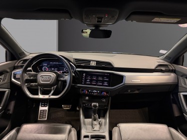 Audi q3 sportback 35 tfsi 150 ch s tronic 7 s line suivi audi - gris daytona - pack black - toit ouvrant - camera - keyless...