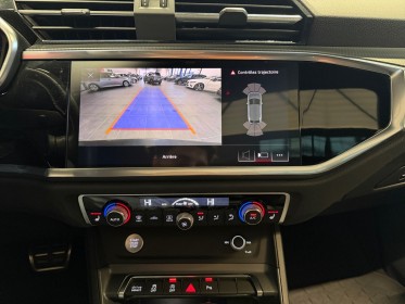 Audi q3 sportback 35 tfsi 150 ch s tronic 7 s line suivi audi - gris daytona - pack black - toit ouvrant - camera - keyless...