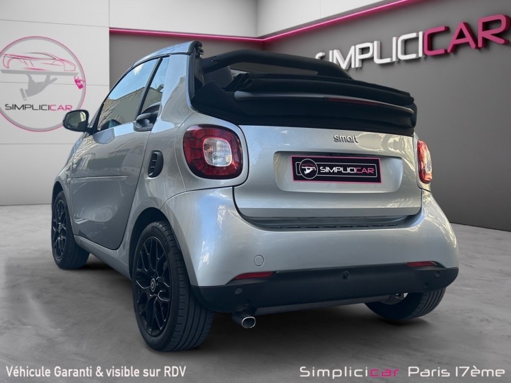 Smart fortwo coupe cabriolet twinamic 0.9 90 ch ss ba6 prime pack sport  / garantie 12 mois occasion paris 17ème (75)(porte...