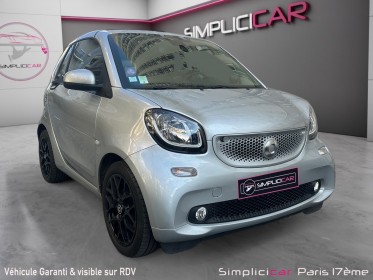 Smart fortwo coupe cabriolet twinamic 0.9 90 ch ss ba6 prime pack sport  / garantie 12 mois occasion paris 17ème (75)(porte...