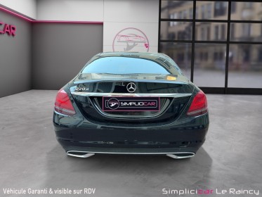 Mercedes classe c 220 d 9g-tronic avantgarde line toit ouvrant entretiens a jour garantie 12 mois occasion simplicicar le...