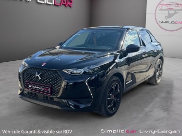 Ds ds3 crossback bluehdi 110 bvm6 performance line occasion simplicicar livry gargan simplicicar simplicibike france