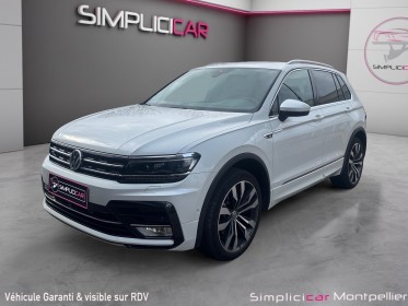 Volkswagen tiguan 2.0 tsi 180ch dsg7 4motion r line garantie 12 mois occasion montpellier (34) simplicicar simplicibike france