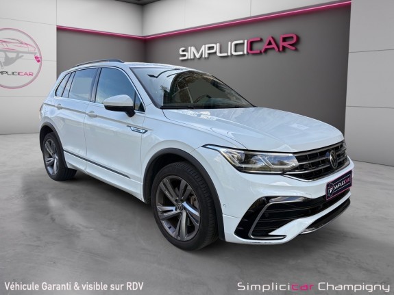 Volkswagen tiguan 1.4 ehybrid 245ch dsg6 r-line-1ere main-entretien vw-toit panoramique ouvrant-apple car play occasion...