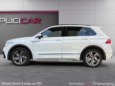 Volkswagen tiguan 1.4 ehybrid 245ch dsg6 r-line-1ere main-entretien vw-toit panoramique ouvrant-apple car play occasion...