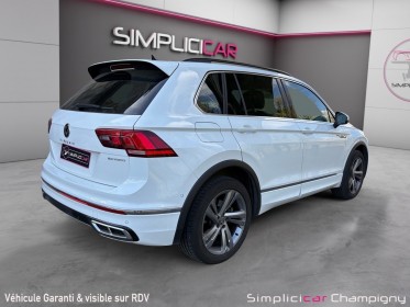 Volkswagen tiguan 1.4 ehybrid 245ch dsg6 r-line-1ere main-entretien vw-toit panoramique ouvrant-apple car play occasion...