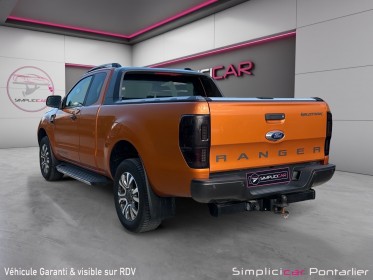 Ford ranger super cabine 3.2 tdci 200 4x4 bva6 wildtrak  garantie 12mois minimum occasion simplicicar pontarlier auto ...