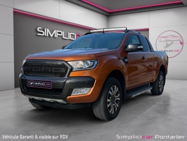 Ford ranger super cabine 3.2 tdci 200 4x4 bva6 wildtrak  garantie 12mois minimum occasion simplicicar pontarlier auto ...