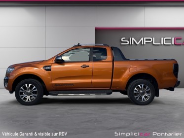 Ford ranger super cabine 3.2 tdci 200 4x4 bva6 wildtrak  garantie 12mois minimum occasion simplicicar pontarlier auto ...