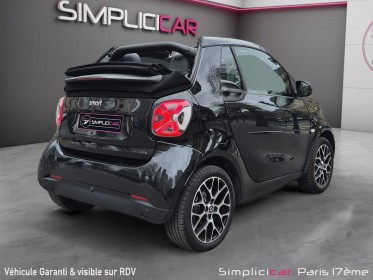 Smart fortwo cabrio eq 82 ch prime cabriolet / rien a prevoir / camera de recule /.full options occasion paris 17ème...