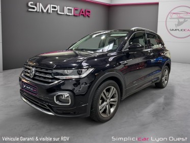 Volkswagen t-cross 1.0 tsi 115 start/stop bvm6 r-line - garantie 12 mois occasion simplicicar lyon ouest simplicicar...