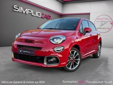 Fiat 500x my23 1.5 firefly 130 ch dct7 hybrid red caméra de recul apple carplay garantie 24 mois occasion simplicicar...