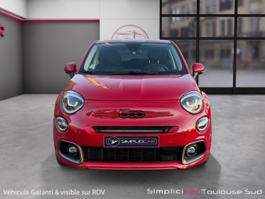 Fiat 500x my23 1.5 firefly 130 ch dct7 hybrid red caméra de recul apple carplay garantie 24 mois occasion simplicicar...