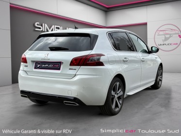 Peugeot 308 bluehdi 130ch ss eat8 gt line carplay caméra de recul garantie 12 mois occasion simplicicar toulouse sud...