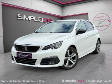 Peugeot 308 bluehdi 130ch ss eat8 gt line carplay caméra de recul garantie 12 mois occasion simplicicar toulouse sud...