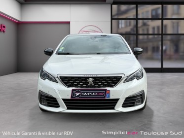 Peugeot 308 bluehdi 130ch ss eat8 gt line carplay caméra de recul garantie 12 mois occasion simplicicar toulouse sud...