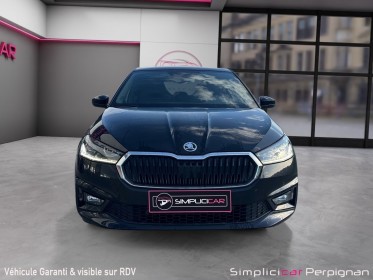 Skoda fabia 1.0 tsi 95 ch bvm5 style caméra virtual cockpit semi bacquets garantie 12 mois occasion simplicicar perpignan ...