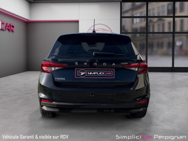 Skoda fabia 1.0 tsi 95 ch bvm5 style caméra virtual cockpit semi bacquets garantie 12 mois occasion simplicicar perpignan ...